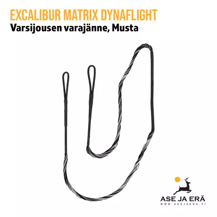 Excalibur Matrix Dynaflight Varsijousen varajänne, Musta - Asetelma - Valmiit jänteet - 626192019929 - 10
