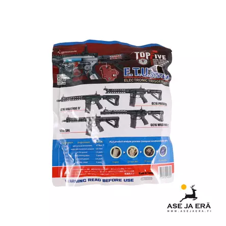 G&G Biokuula 0,25g 4000 kpl - Airsoft-kuulat - 4712972928539 - 5