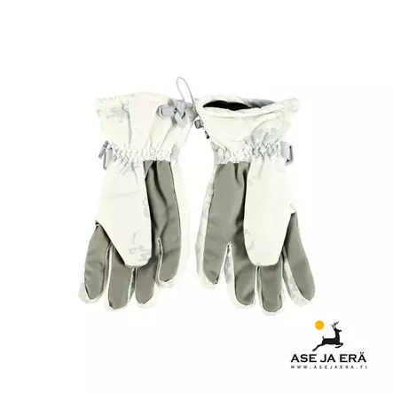 Haunter Nordic Winter hanskat White Camo - Ampuma- ja metsästyskäsineet - 7340143772659 - 2