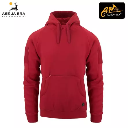 Helikon Urban Tactical Hoodie Lite Kangaroo huppari punainen - Hupparit - 5908218784529 - 2