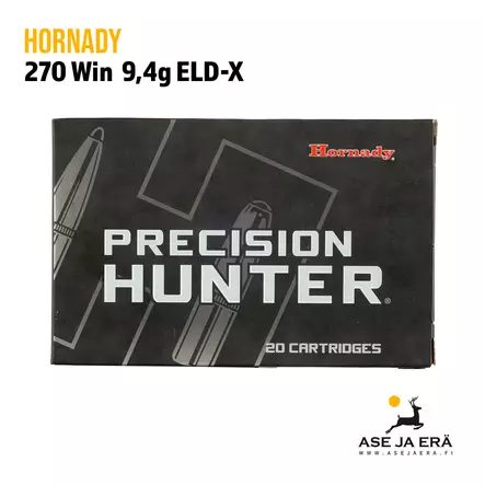 Hornady Precision Hunter® .270 Win 9,4g ELD-X® - Muut kaliiperit - 090255805369 - 1