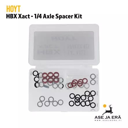 Hoyt Spacer Kit HBX Xact taljajousen säätöprikat Alpha X / RX8 / RX9 / Concept X - Jousiammunta - 12-12-889374546709 - 2