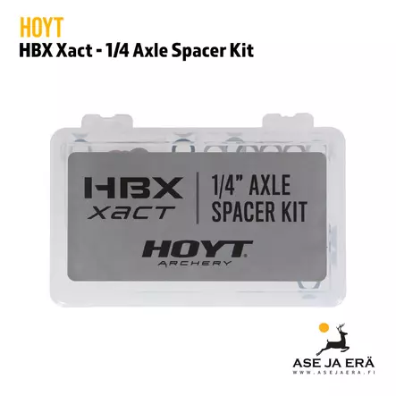 Hoyt Spacer Kit HBX Xact taljajousen säätöprikat Alpha X / RX8 / RX9 / Concept X - Jousiammunta - 12-12-889374546709 - 1