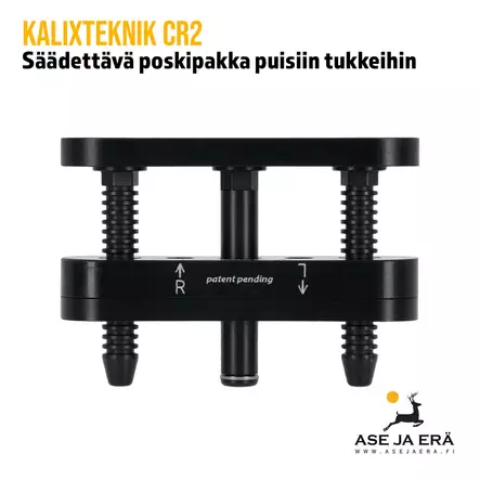 KalixTeknik CR2 säädettävä poskipakka puisiin tukkeihin, edestä - Poskipakat - 7350001270319 - 2