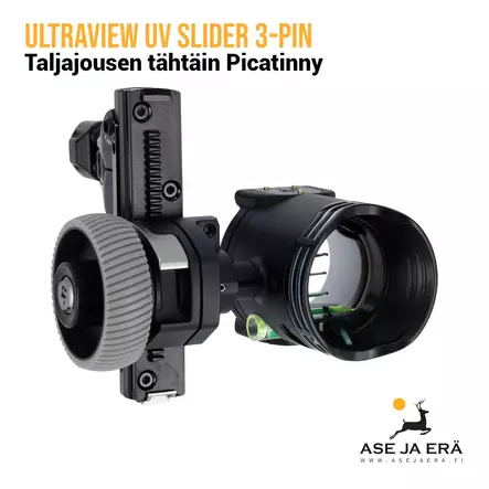 Ultraview UV Slider 3-pin - Taljajousen tähtäimet - 810144091099 - 1
