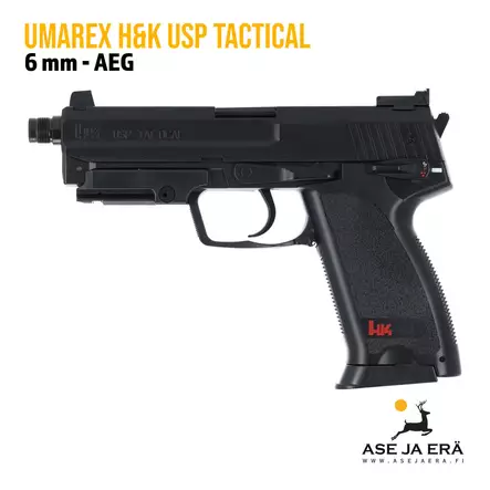 Umarex H&K USP Tactical AEG 6mm airsoft pistooli - Pistoolit ja -revolverit - 4000844569509 - 1