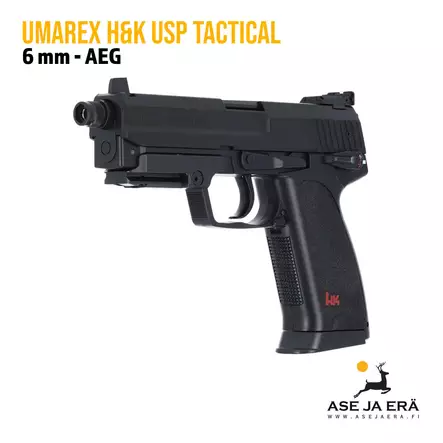 Umarex H&K USP Tactical AEG 6mm airsoft pistooli - Pistoolit ja -revolverit - 4000844569509 - 2