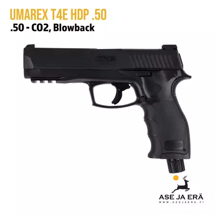 Umarex T4E HDP 50 11J CO2 Blowback kumikuula ilmapistooli - Yleiskuva - T4E Defence kuula-aseet - 4000844660039 - 1