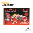 12/76 DDupleks Dupo 28 Magnum slug haulikonpatruuna - Täyteiset - 4751007980159 - 3