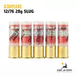 12/76 DDupleks Dupo 28 Magnum slug haulikonpatruuna - Täyteiset - 4751007980159 - 6