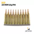 223 Geco Target 3,6g FMJ Kiväärinpatruunaa - 223 kaliiperi - 4000294175619 - 4