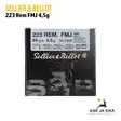 223 Sellier&Bellot Bulk FMJ 4,5g Kivääripatruuna - 223 kaliiperi - 8590690342969 - 4