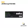 243Win Sako Powerhead II Barnes TTSX 5,2g (492E) 20kpl - Muut kaliiperit - 6438053995839 - 5