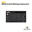 308 Win Sako Super Hammerhead 11,7g Kivääripatruuna (236A) - 308 kaliiperi - 6438053999479 - 18