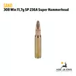 308 Win Sako Super Hammerhead 11,7g Kivääripatruuna (236A) - 308 kaliiperi - 6438053999479 - 17