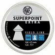 RWS Superpoint Extra 4,5mm 0,53g - 4,5 mm ilmakivääriluodit - 4000294136719 - 7