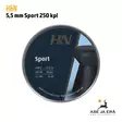 5,5 mm H&N Sport 0,89g ilma-aseluoti - 5,5 mm luodit - 4047058019819 - 5