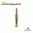 6,5x55 SE Lapua Mega 10,g SP E471 kivääripatruuna - 6,5x55 kaliiperi - 6418267101769 - 4