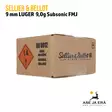 9 mm Sellier & Bellot 9 g Subsonic FMJ - 9mm pistoolin patruunat - 28590690310559 - 6
