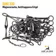 Duke 330 majavaraudat 6 kpl - yleiskuva - Hetitappavat raudat - 10011627004309 - 1