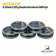 6,35mm H&N Slug II HP 2,07g ilmakiväärinluoti 600 kpl - viisi rasiaa - 6,35 mm luodit - 4047058022949 - 7
