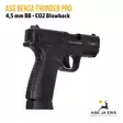 ASG Bersa BP9CC 4,5mm CO2 blowback - Takaa oikelata alaviistosta - BB kuula ilmapistoolit - 5707843049979 - 10