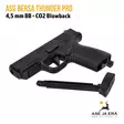 ASG Bersa BP9CC 4,5mm CO2 blowback - Lipas irroitettuna lappeellaan - BB kuula ilmapistoolit - 5707843049979 - 6