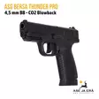 ASG Bersa BP9CC 4,5mm CO2 blowback - Alaviistosta oikealta - BB kuula ilmapistoolit - 5707843049979 - 7