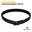 Helikon-Tex Cobra Competition Range Belt, vyö - Black XL yläviistosta - Muut asusteet - 5902688034269 - 2