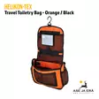 Helikon-Tex Travel Toiletry Bag Orange/Black A Avoinna etuviistosta - Reput ja laukut - 5908218749979 - 6