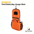 Helikon-Tex Travel Toiletry Bag Orange/Black A Avoinna takaviistosta - Reput ja laukut - 5908218749979 - 9