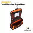 Helikon-Tex Travel Toiletry Bag Orange/Black A Avoinna yläviistosta - Reput ja laukut - 5908218749979 - 7