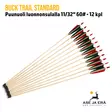 Buck Trail Standard puunuoli 11/32" 60# - 12 kpl - kaksitoista nuolta - Puunuolet - 6426021719709 - 27