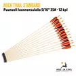 Buck Trail Standard puunuoli 5/16" 35# - 12 kpl - kaksitoista nuolta - Puunuolet - 6426021719709 - 7