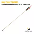 Buck Trail Standard puunuoli 11/32" 55# - 1 kpl - nuoli viistossa - Puunuolet - 6426021719709 - 26