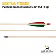 Buck Trail Standard puunuoli 11/32" 55# - 1 kpl - nuolen osat - Puunuolet - 6426021719709 - 25
