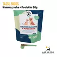 Tassu Foods Hammasjauhe + Puolukka 90g - edestä täysi mittalusikka - Koiran hoito ja terveys - 6429810935199 - 3