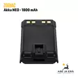 Zodiac NEO akku musta 1800 mAh Yläviistosta takaapäin - Zodiac akut ja laturit - 7036094769809 - 5