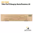 KKC Tikka T3x/T3 Musta/Punainen Duogrip Vasenkätinen LH - Myyntipakkaus - Tukit ja muunnossarjat - 7073257009839 - 11