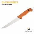 EKA teurastusveitsi oranssi, 20cm - yleiskuva yläviistosta - Lihaveitset - 7391537300309 - 14