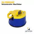 EKA CombiSharp Blue/Yellow veitsenteroitin sivusta - Teroittimet - 7391537853119 - 2