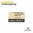 Sellier & Bellot .32 S&W Long WC 6,5g pistoolipatruuna - Revolverin patruunat - 8590690311309 - 5