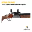 Antonio Zoli MG 92 12/70, 7x65R Käytetty drillinki - Käytetyt yhdistelmäaseet - 231909 - 7