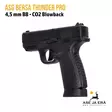 ASG Bersa BP9CC 4,5mm CO2 blowback - Takaa alaviistosta - BB kuula ilmapistoolit - 5707843049979 - 9