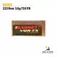 Barnes VOR-TX .223 Rem TSX FB 3,6g - 223 kaliiperi - 716876022359 - 4