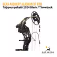 Bear Archery Alaskan XT taljajousipaketti Black / Throwback - cam-yksityiskohta - RTS taljajousipaketit - 754806380759 - 10