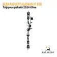 Bear Archery Alaskan XT taljajousipaketti Olive - yleiskuva takaa - RTS taljajousipaketit - 754806380759 - 5