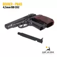 Borner PM49 Makarov 4,5mm CO2 ilmapistooli - BB kuula ilmapistoolit - 4710372211619 - 15