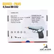 Borner PM49 Makarov 4,5mm CO2 ilmapistooli - BB kuula ilmapistoolit - 4710372211619 - 17