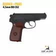 Borner PM49 Makarov 4,5mm CO2 ilmapistooli - BB kuula ilmapistoolit - 4710372211619 - 8